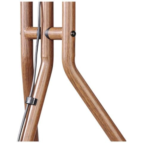 Hama Easel Design 190,5 cm (75") Nero, Noce - Foto 5