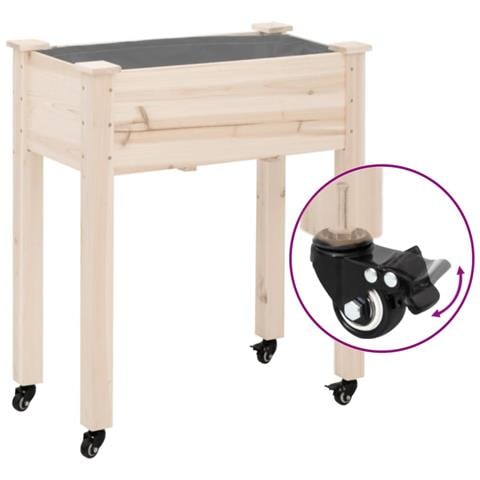 Ruote Per Fioriera 4 Pz Nere 8x3,5x8 Cm Ferro - Foto 2