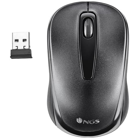 Mouse Gaming 1200 Dpi Wireless Nero - Foto 1