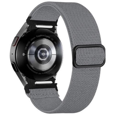 Cinturino Per Samsung Galaxy Watch 6 Con Fibbia Regolabile Darkgrey - Foto 1