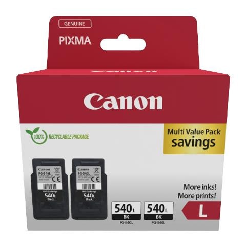 PG-540L cartuccia d'inchiostro 2 pz Originale High (L) Yield Nero - Foto 1
