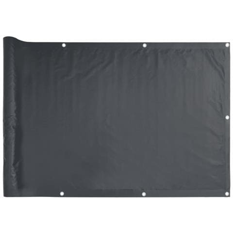 Paravento Da Balcone Antracite 600x120 Cm In Pvc - Foto 2