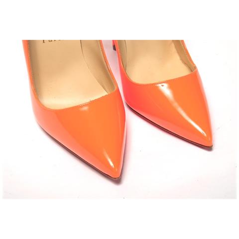 Tacco Alto In Vernice So Kate Arancione Neon - Eu35/us4.5 - Foto 5