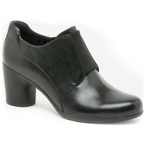 Donna Un Rosa Zip Stivali In Pelle Nera Con Cerniera 40 - Foto 2