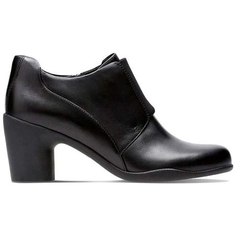 Donna Un Rosa Zip Stivali In Pelle Nera Con Cerniera 40 - Foto 1