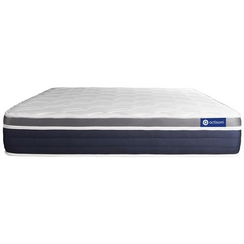 Materasso Matrimoniale Actiflex Confort 200x200cm - Spessore : 26cm - Molle Insacchettate E Memory Foam - Moderatamente Rigido - Foto 1