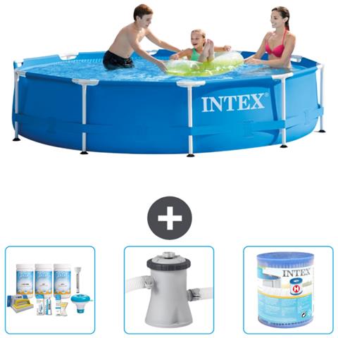 Piscina Fuori Terra - In Giro - 305x76 Cm - Blu - Include Accessori Coordinati A1470 - Foto 1