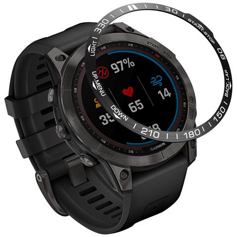 Elegante Inserto Ghiera In Metallo Per Garmin Fenix 7/7 Pro - Foto 2