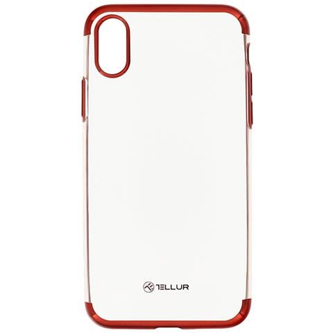TLL121223 custodia per cellulare 14,7 cm (5.8") Cover Rosso, Trasparente - Foto 1
