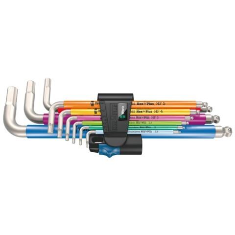 05022699001 chiave esagonale Set di chiavi esagonali a L Metrico 9 pz - Foto 1