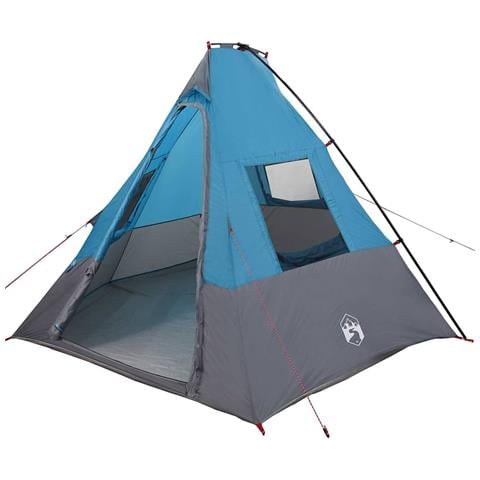 Tenda con tetto Altro Blu e Nero 383 x 338 x 217 cm - Foto 1