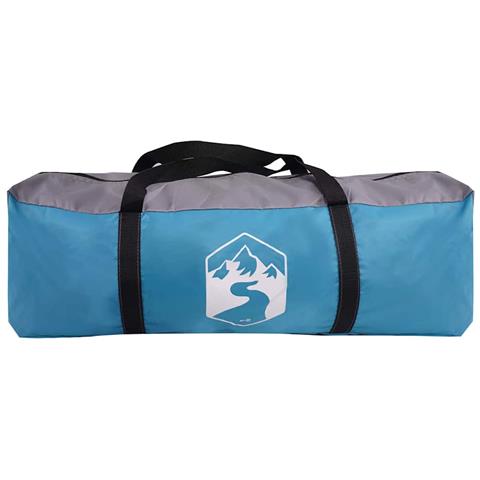 Tenda con tetto Altro Blu e Nero 383 x 338 x 217 cm - Foto 9
