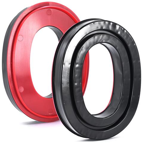 Cuscinetti Auricolari Di Ricambio Compatibili Con 3m Peltor & Prohear - Comfort E Isolamento Acustico Migliorati (confezione Da 2) Red - Foto 1