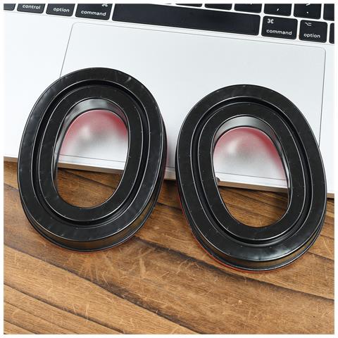 Cuscinetti Auricolari Di Ricambio Compatibili Con 3m Peltor & Prohear - Comfort E Isolamento Acustico Migliorati (confezione Da 2) Red - Foto 5