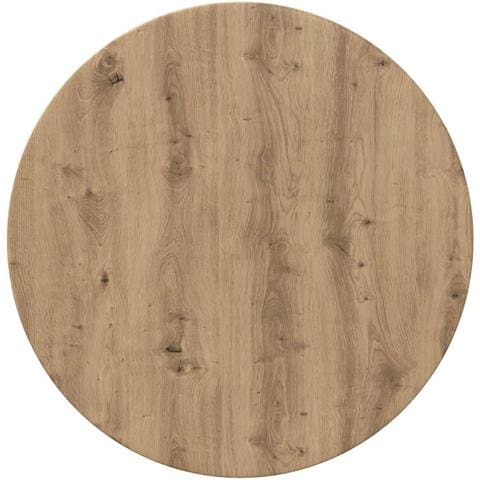 Piano del tavolo rovere artigianale 70 x 70 x 1.5 cm - Foto 1