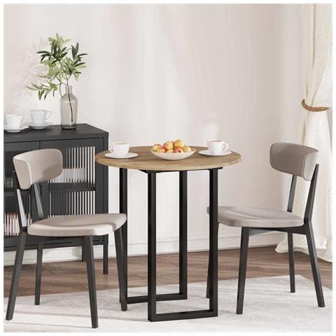 Piano del tavolo rovere artigianale 70 x 70 x 1.5 cm - Foto 2