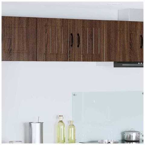Mobile da cucina con lo scaffale Rovere Marrone 80 x 31 x 40 cm - Foto 2