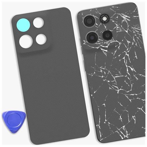 Coperchio Batteria Di Ricambio Per Motorola Moto G15 Con Adesivo Integrato - Foto 4