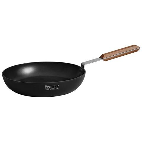 Sushi Padella Antiaderente 24 cm - Alluminio, adatta all'Induzione con Manico in Effetto Legno Teak - Foto 1