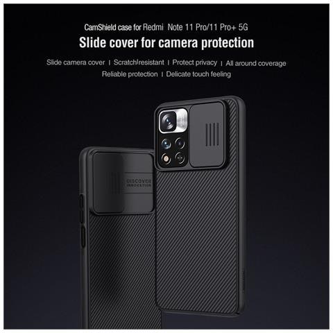 Cover per Redmi Note 11 Pro 5G (China) (MediaTek) - PC, Blu - Foto 2
