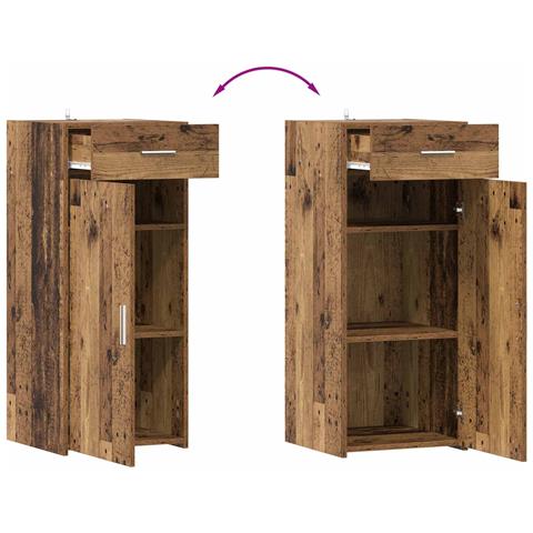 Armadio Legno vecchio 40 x 42,5 x 93 cm Legno ingegnerizzato - Foto 9