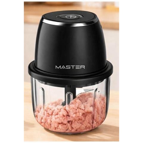 Tritatutto Potenza 30 Watt 1 velocità Nero TT206MBK-R - Foto 1