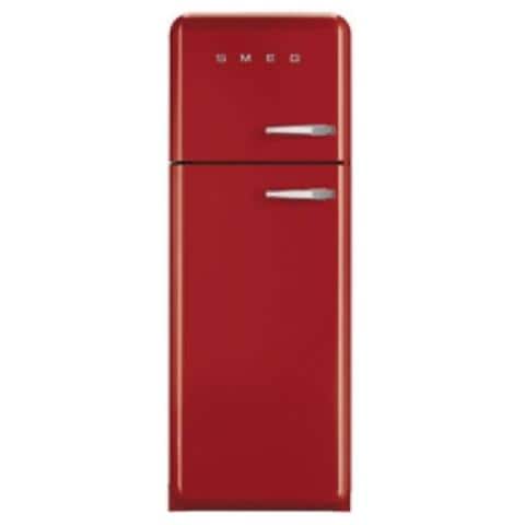 SMEG Frigorifero Doppia Porta FAB30LR1 Anni \'50 Classe A++ Capacità Lorda / Netta 295/293 Litri Colore Rosso SMEG Frigorifero Doppia Porta FAB30LR1 Anni \'50 Classe A++ Capacità Lorda / Netta 295/293 Litri Colore Rosso