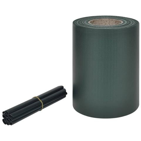 Recinto Privacy Frangivento Pvc Intrecciato Verde A Rullo 70 X 0,19 M - Foto 1