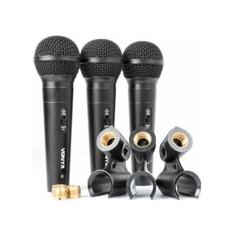 Set 3 Microfoni Professionali + Valigia + Clip Art. 173450 - Foto 3