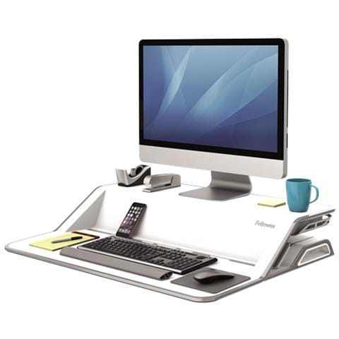 Postazione di Lavoro Sit-Stand Lotus Bianco - Foto 2