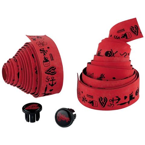 Nastro Manubrio Mike Giant Velvet Rosso - Foto 1