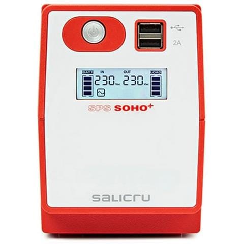 Gruppo di continuità (UPS) line-interactive da 850 VA con doppio caricatore USB - Foto 2