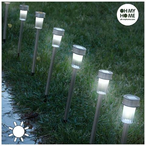 Lampade Ad Energia Solare Torch Garden (pacco Da 7) V0200968 - Foto 1