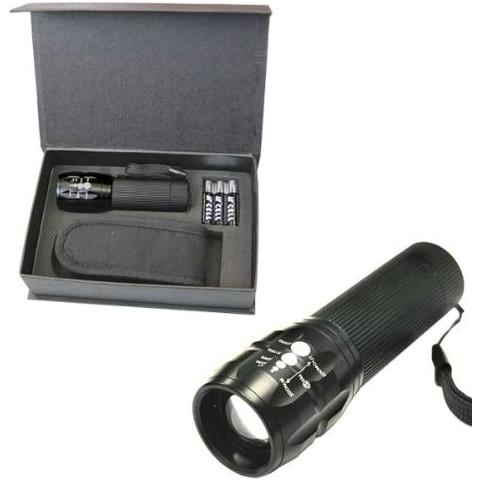 Electro Dh M63464-torcia Led In Alluminio Con Zoom 3 W - Foto 1