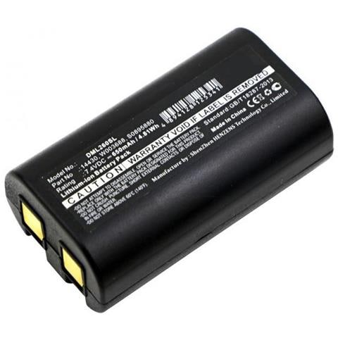 Mbxpr-ba002 Parte Di Ricambio Per La Stampa Batteria 1 Pezzo[ i] (battery For M&dymo Printer - 4.8wh Li-ion 7.4v 650mah - Black, 14430, 1758458 S0895880 - Warranty: 12m)  - Foto 1