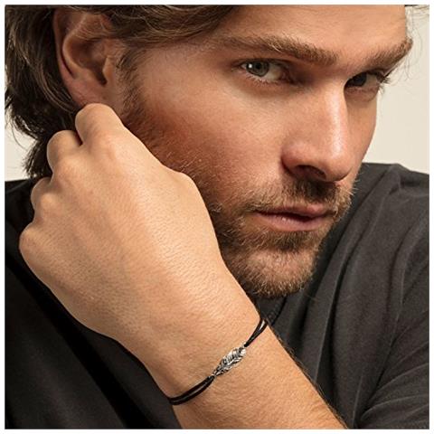 Unisex Argento Bracciale Da Intrecciato 925 - Foto 2