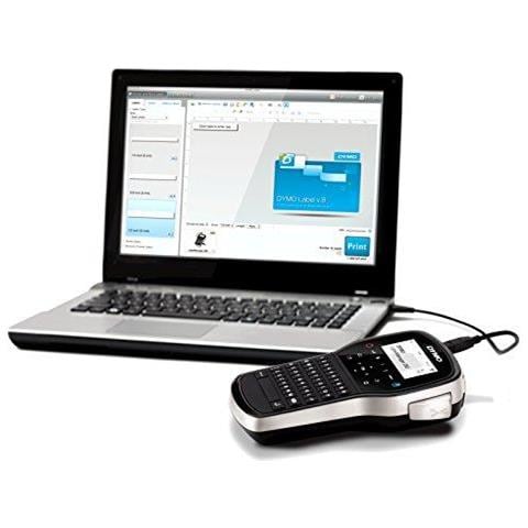 S0968960 Label Manager 280 Handheld Label Maker Tastiera Qwerty (con Spina Britannica) Nero - Foto 2