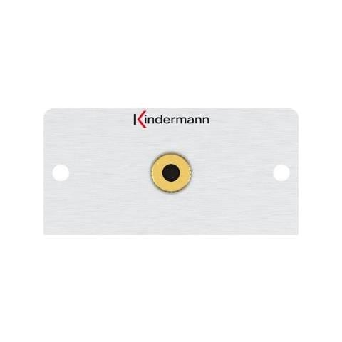 7444000811. Buchsen-typ: 3,5 Mm, Module Menge (max) : 1 Modul (e). Produktfarbe: Aluminium, Material: Aluminium - Foto 1