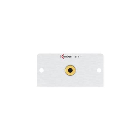7444000811. Buchsen-typ: 3,5 Mm, Module Menge (max) : 1 Modul (e). Produktfarbe: Aluminium, Material: Aluminium - Foto 2