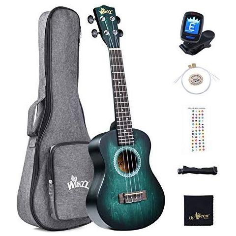 Ukulele Concerto 23 Pollici Ukulele Principiante Kit Per Adulti Unique Color Design - Foto 1