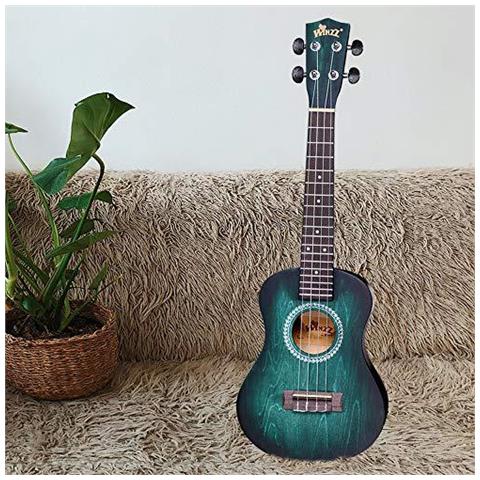 Ukulele Concerto 23 Pollici Ukulele Principiante Kit Per Adulti Unique Color Design - Foto 4