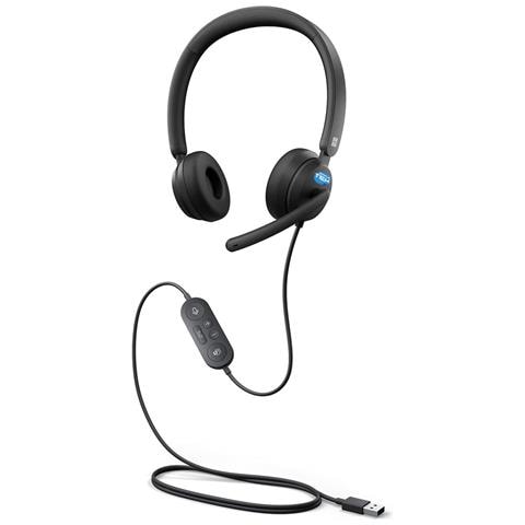 Microsoft Modern Usb Headset Cuffie Cablate Con Microfono Usb-a Windows Mac Pc - Foto 7