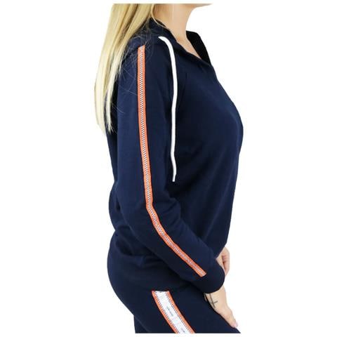 Hoodie Navy-race, Donna, Granata, Felpe, Numero: Xs Eu - Foto 2