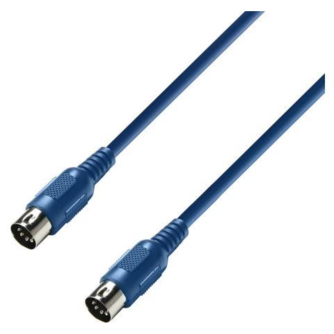 K3 MIDI 0300 BLU 3m 5-pin DIN 5-pin DIN Blu cavo audio - Foto 1