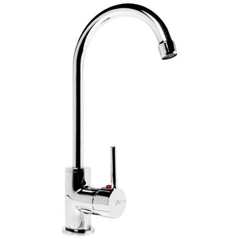 Miscelatore Monoforo Ottone Per Lavello Cucina Berlino Erogazione Orientabile - Foto 1