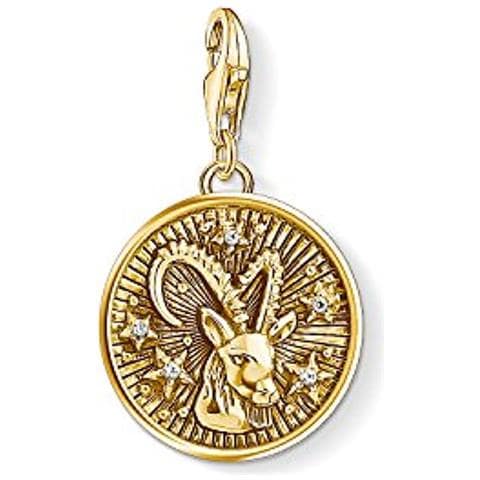 Pendente A Medaglione Da Unisex Argento Sterling 925 (24) - Foto 1