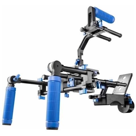 Walimex Supporto Per Sistema Flash – Base Con Piedini Gommati, Filettatura 1/4″ - 2