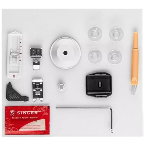 Macchina da Cucire M1255 55 Funzioni Punto 3 Piedini Inclusi Colore Bianco - Foto 3