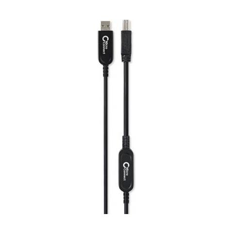 Mc-usb3.0ab20op Cavo Usb 20 M Usb 3.2 Gen 2 [3.1 Gen 2] Usb A Usb B Nero (premium Optic Usb Cable 3.0 - A-b - Foto 2