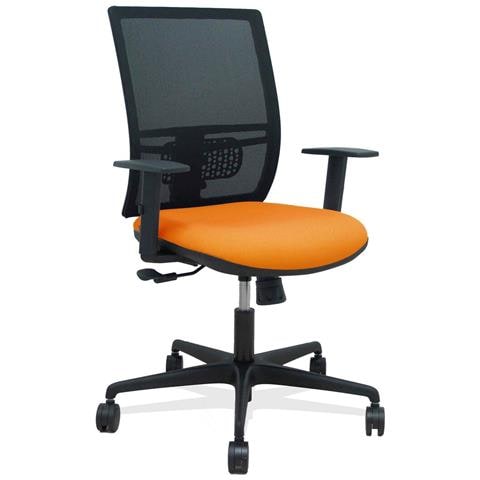 Sedia Da Ufficio Yunquera 0b68r65 Arancio - Foto 1
